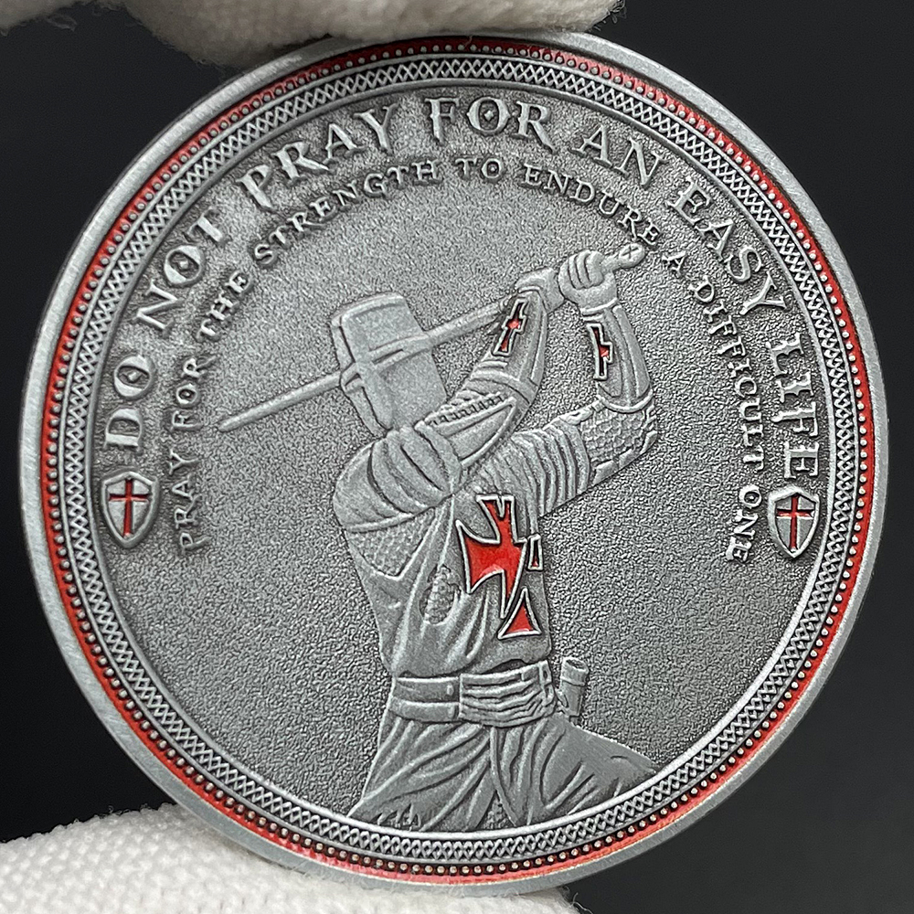 Vintage Collectible Coins - Knight Templar Challenge Coin Vintage Collectible