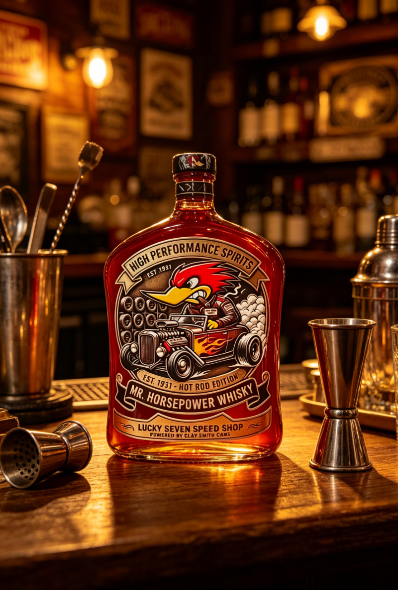 Vintage Mr. Horsepower Whiskey - Vintage Collectible Bottles บทวิจารณ์และราคา