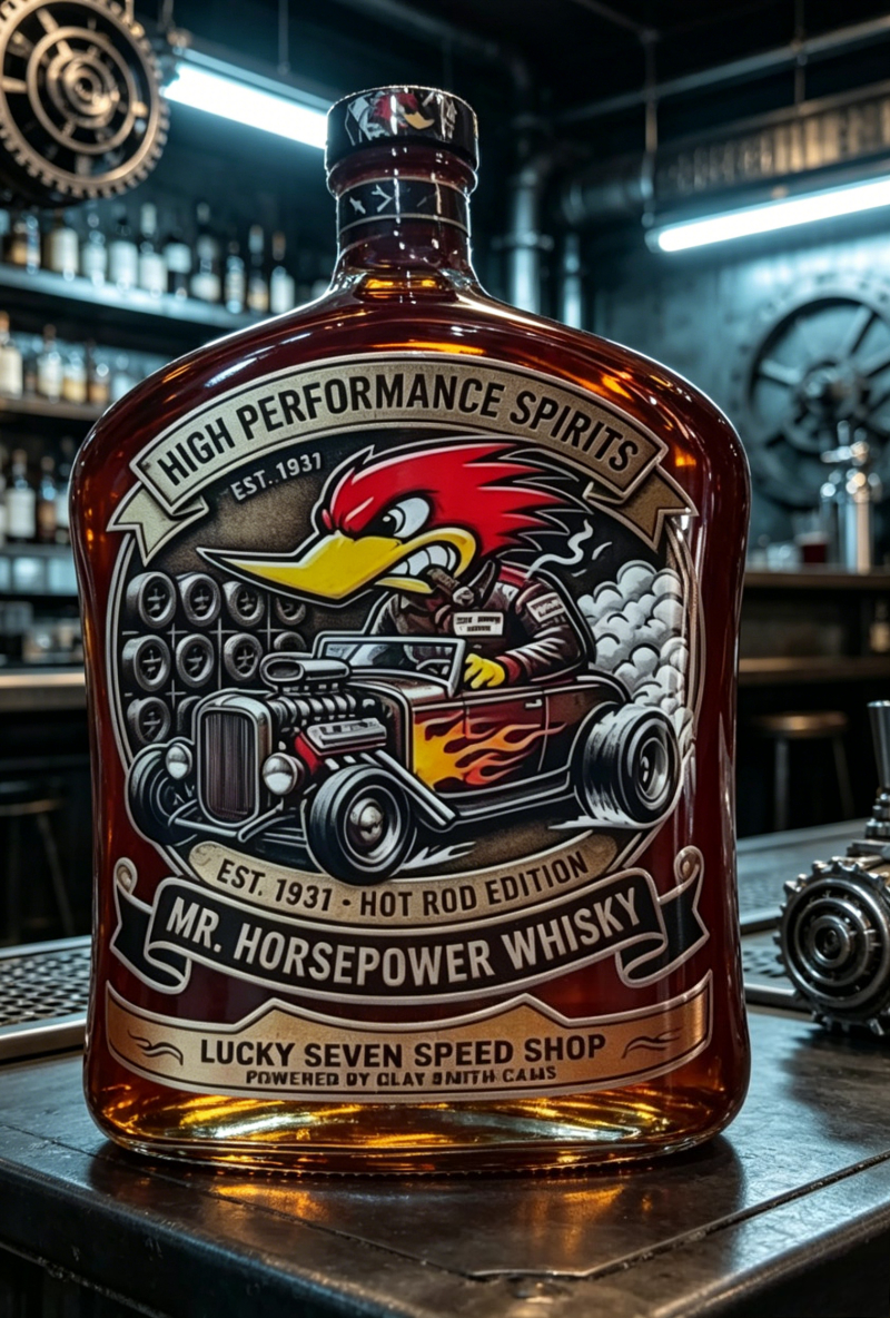 Vintage Mr. Horsepower Whiskey - Vintage Collectible Bottles บทวิจารณ์และราคา