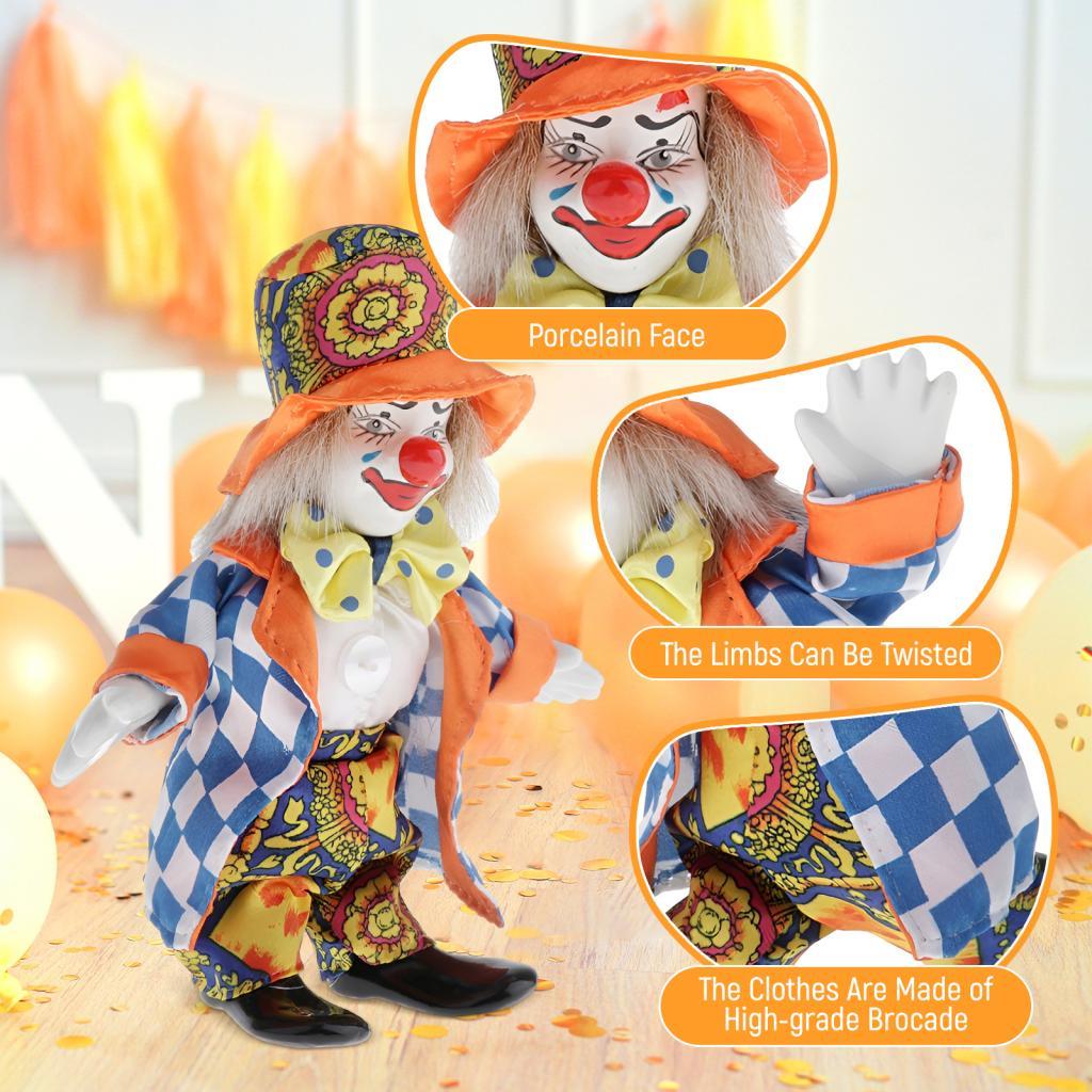 Ceramic Porcelain Jester Clown - Vintage Collectible Clowns บทวิจารณ์และราคา
