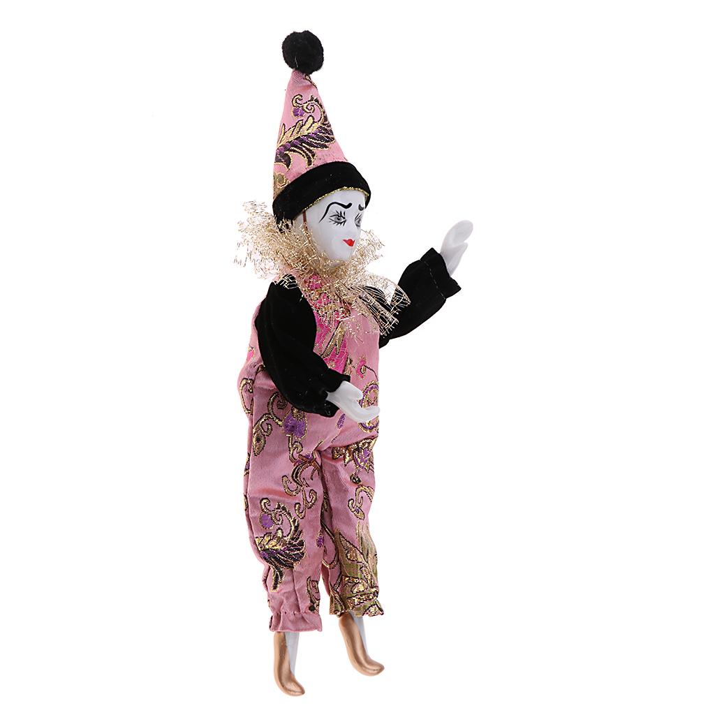 22cm Porcelain Clown Dolls Col - Vintage Collectible Clowns บทวิจารณ์และราคา