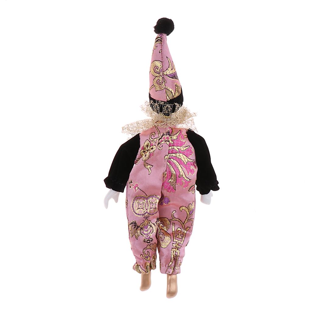 22cm Porcelain Clown Dolls Col - Vintage Collectible Clowns บทวิจารณ์และราคา