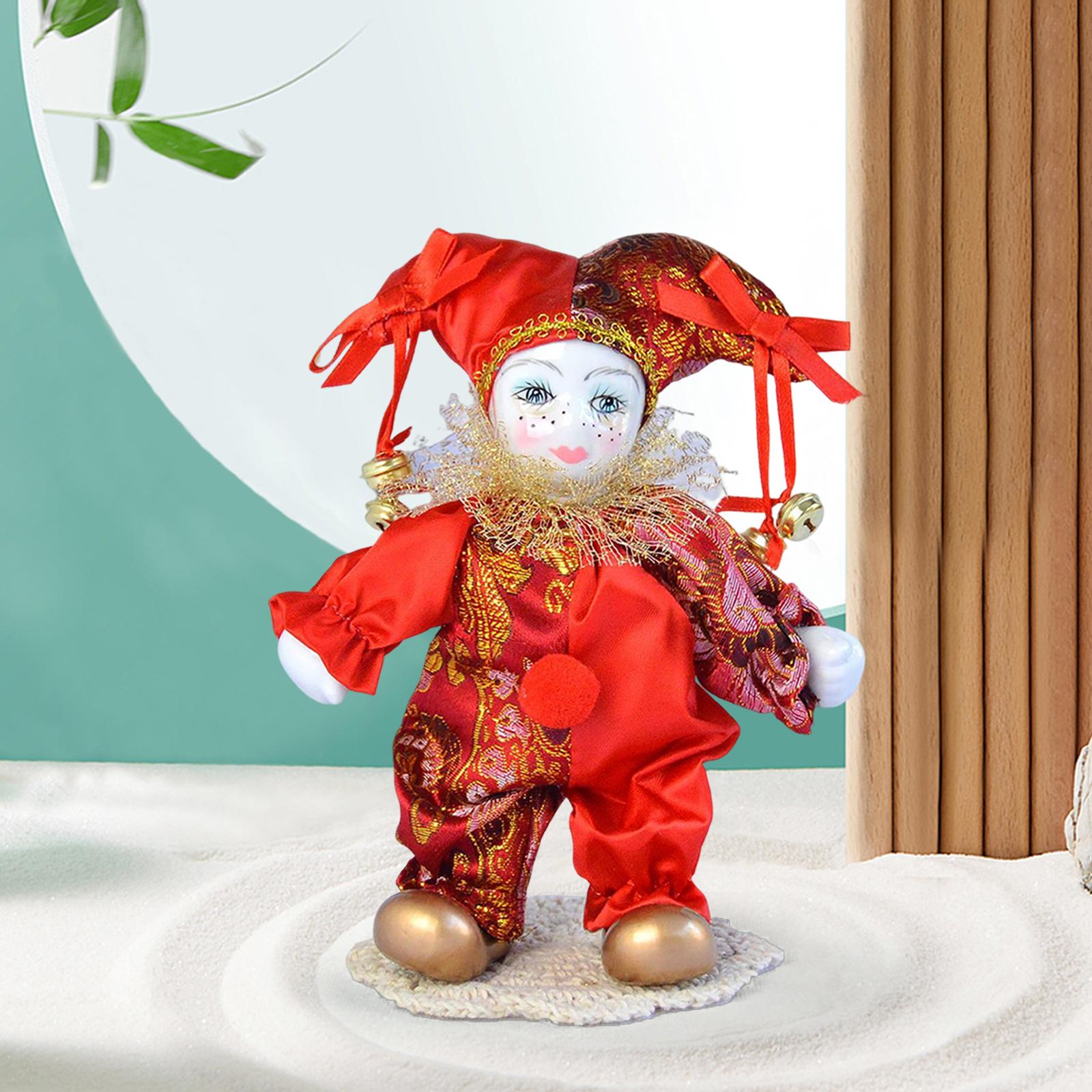 Vintage Harlequin Doll Antique - Vintage Collectible Clowns บทวิจารณ์และราคา