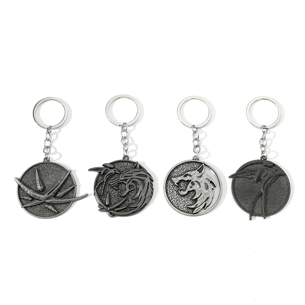 Vintage Wolf Head Keychain Gam - Vintage Item บทวิจารณ์และราคา