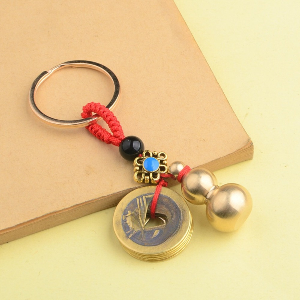 Vintage Brass Money Bag Keycha - Vintage Collectible Coins บทวิจารณ์และราคา