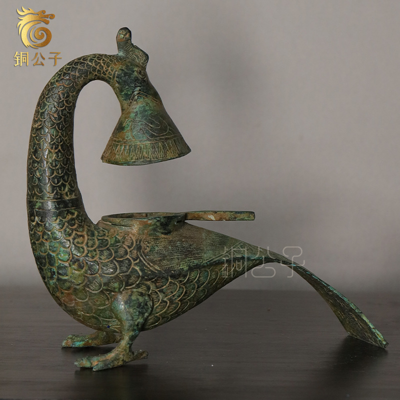 Long-Tailed Phoenix Bird Lamp  - Collectible Vintage Lamps บทวิจารณ์และราคา