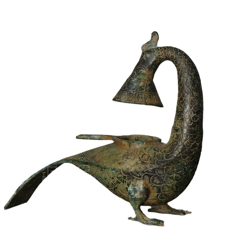 Long-Tailed Phoenix Bird Lamp  - Collectible Vintage Lamps บทวิจารณ์และราคา
