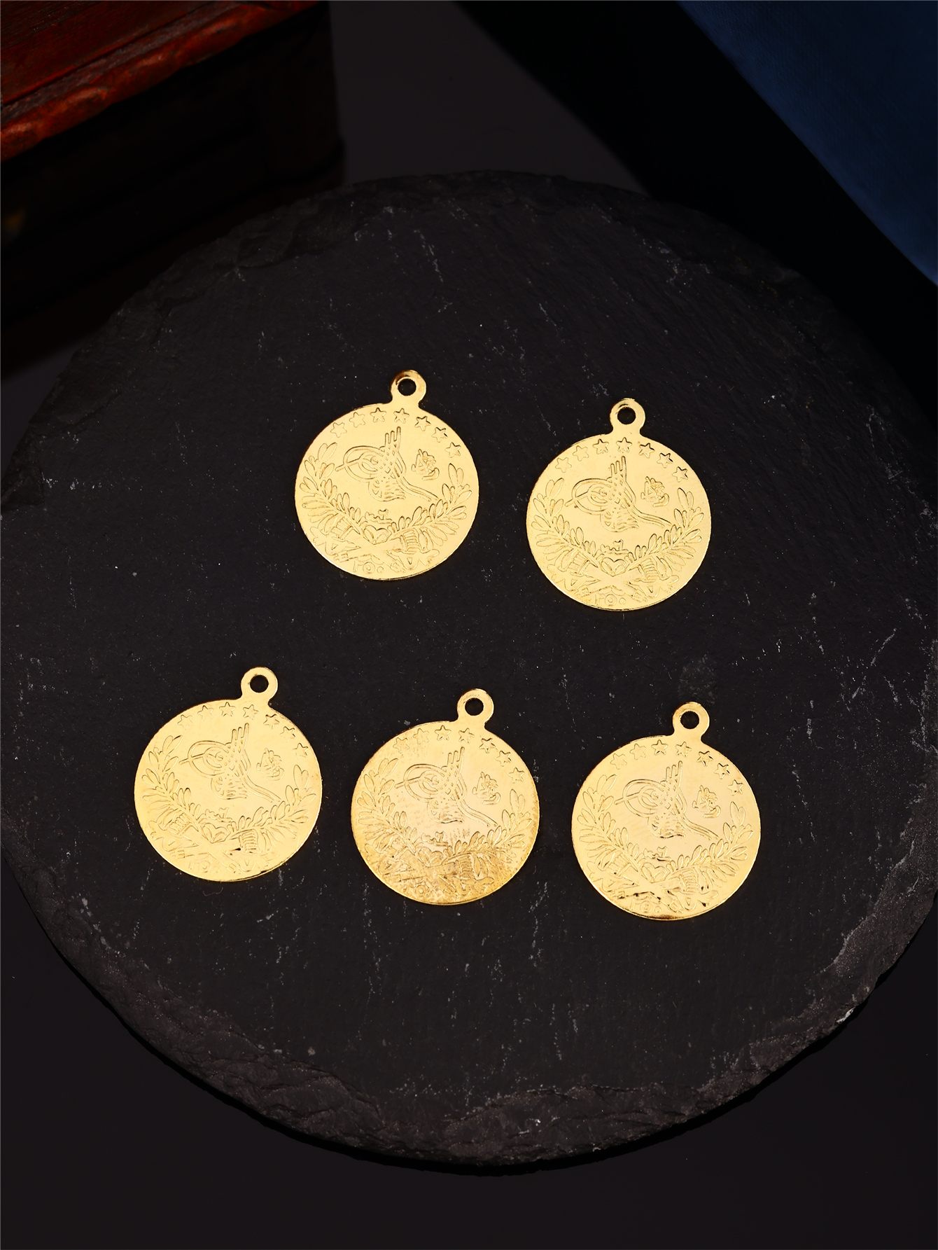 Turkish Ottoman Pattern Coin D - Vintage Collectible Coins บทวิจารณ์และราคา