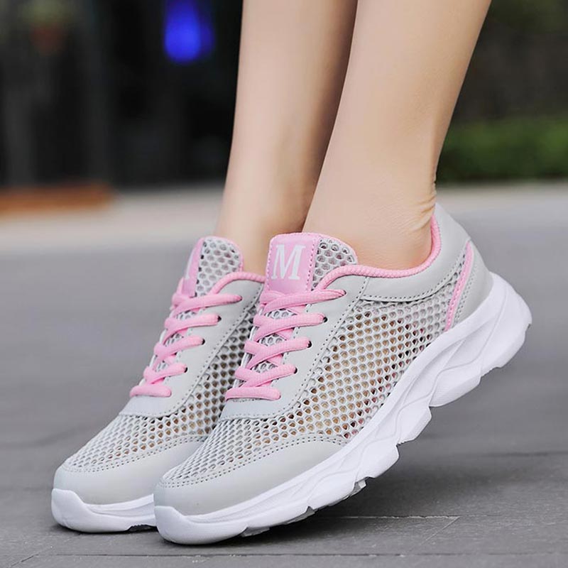 Summer Breathable Sneakers Wom - Most Collectible Vintage Glass บทวิจารณ์และราคา