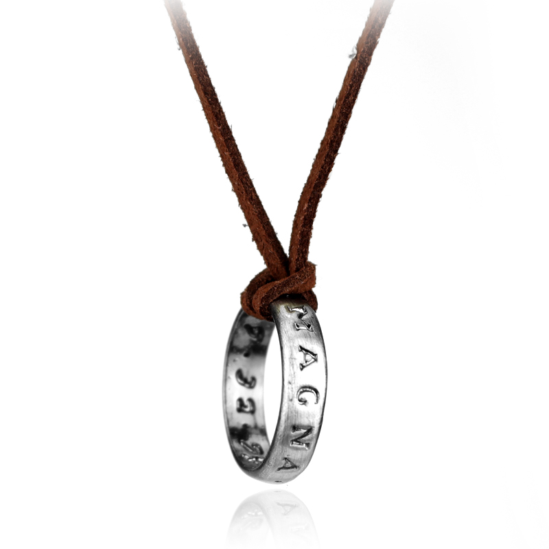 Game Anime Leather Chain Ring  - Vintage Item บทวิจารณ์และราคา
