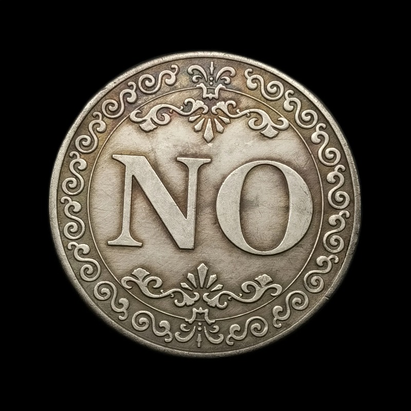 Vintage YES NO Decision Coin B - Vintage Collectible Coins บทวิจารณ์และราคา