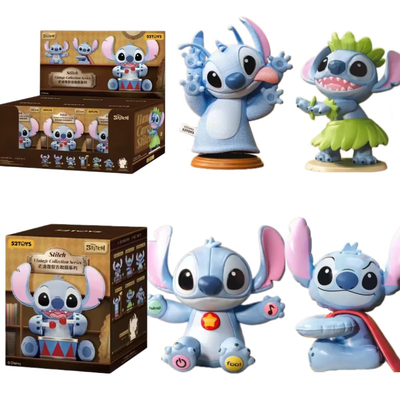 Anime 52TOYS Disney Stitch Vin - Vintage Disney Collectible บทวิจารณ์และราคา