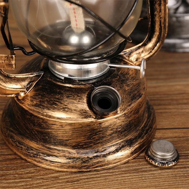 62KD Vintage Metal Oil Lamp Po - Collectible Vintage Lamps บทวิจารณ์และราคา