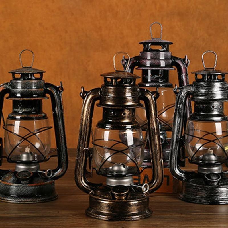 62KD Vintage Metal Oil Lamp Po - Collectible Vintage Lamps บทวิจารณ์และราคา