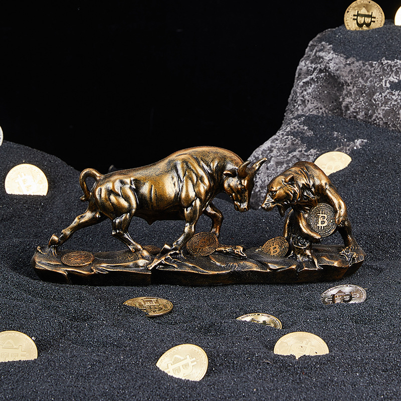Feng Shui Bear Bull Statue Col - Vintage Collectible Bears บทวิจารณ์และราคา
