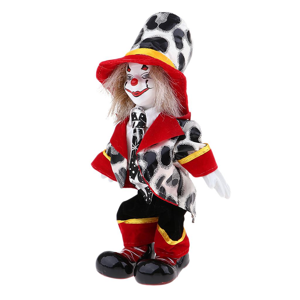 Clown Dolls Porcelain Vintage  - Vintage Collectible Clowns บทวิจารณ์และราคา
