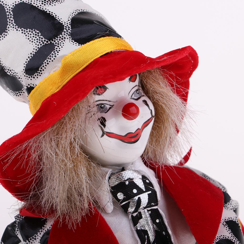 Clown Dolls Porcelain Vintage  - Vintage Collectible Clowns บทวิจารณ์และราคา