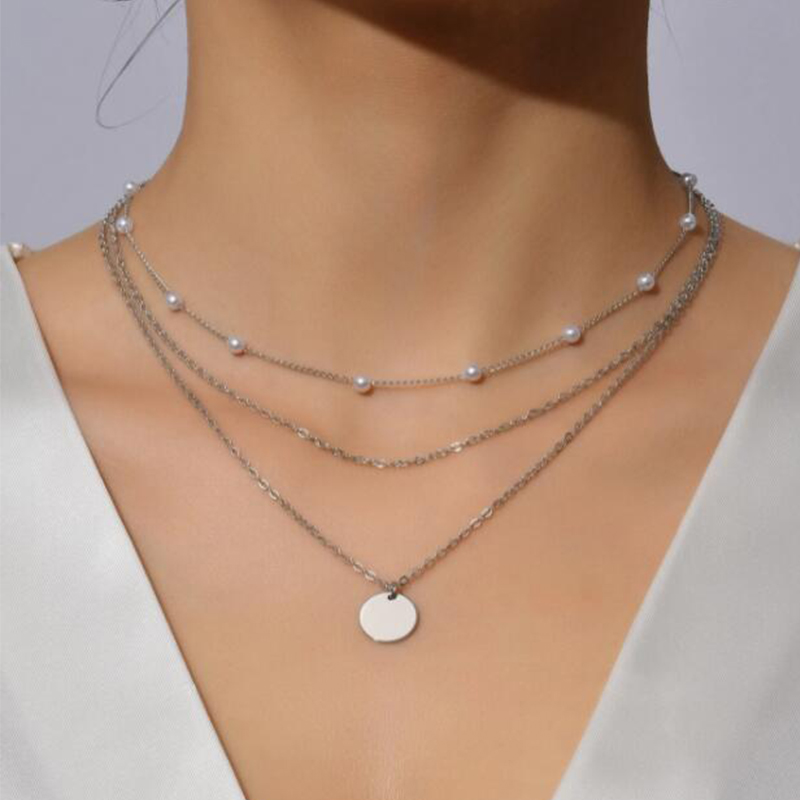 Vintage Necklace Gold Color Ch - Vintage Collectible Coins บทวิจารณ์และราคา