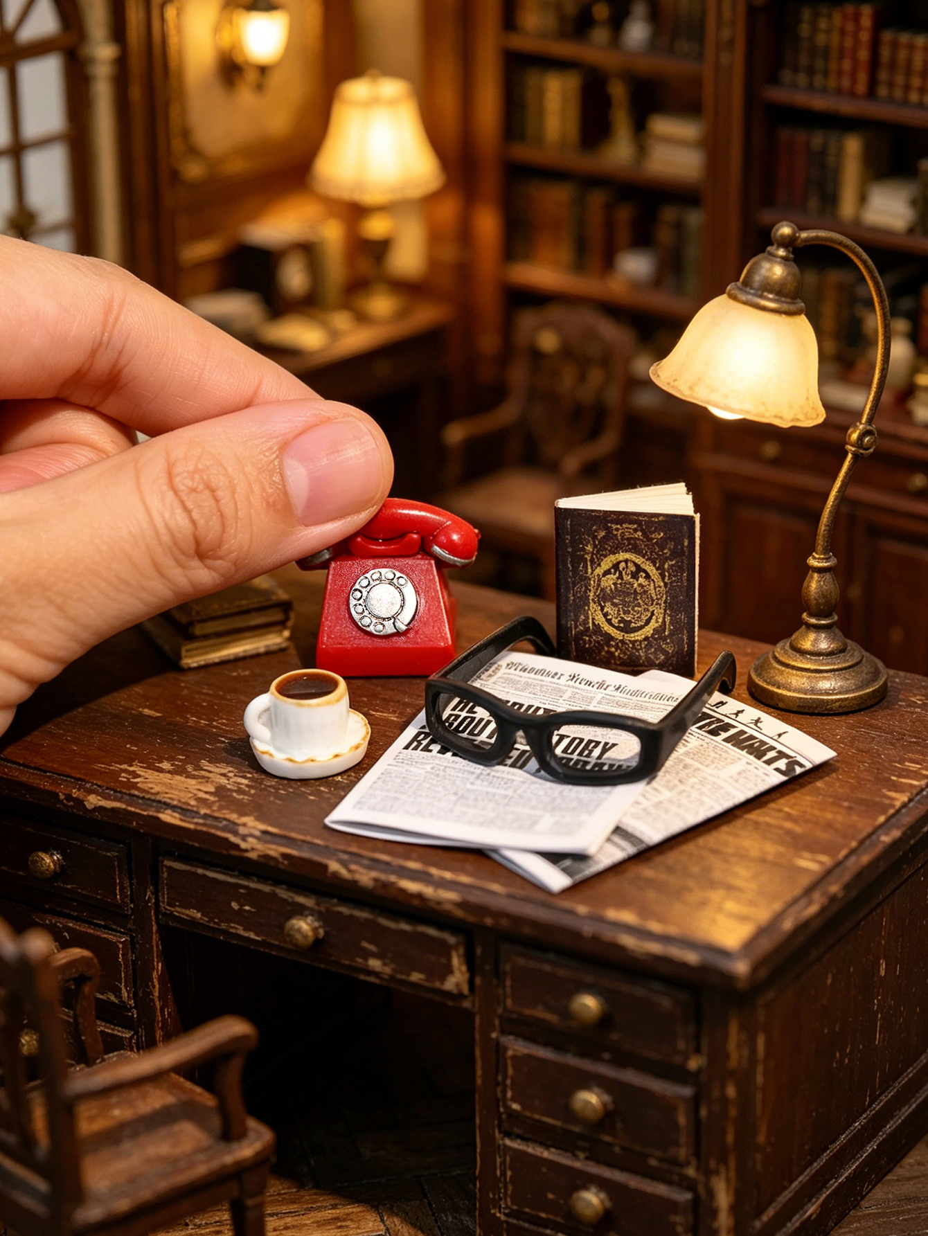 A Miniature Vintage Desktop Or - Vintage Item บทวิจารณ์และราคา
