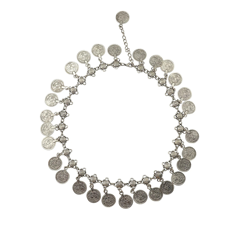 Boho Ethnic Turkish Gypsy Trib - Vintage Collectible Coins บทวิจารณ์และราคา