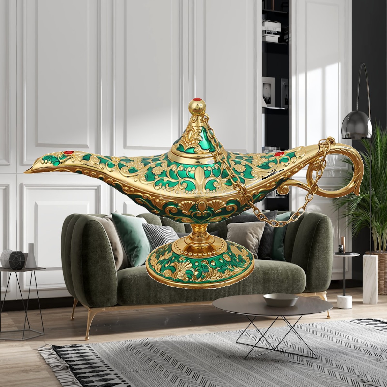Vintage Style Magical Genie La - Collectible Vintage Lamps บทวิจารณ์และราคา