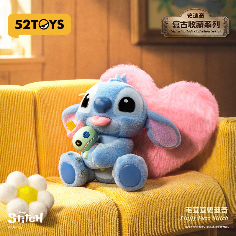 Genuine 52TOYS Disney Stitch V - Vintage Disney Collectible บทวิจารณ์และราคา