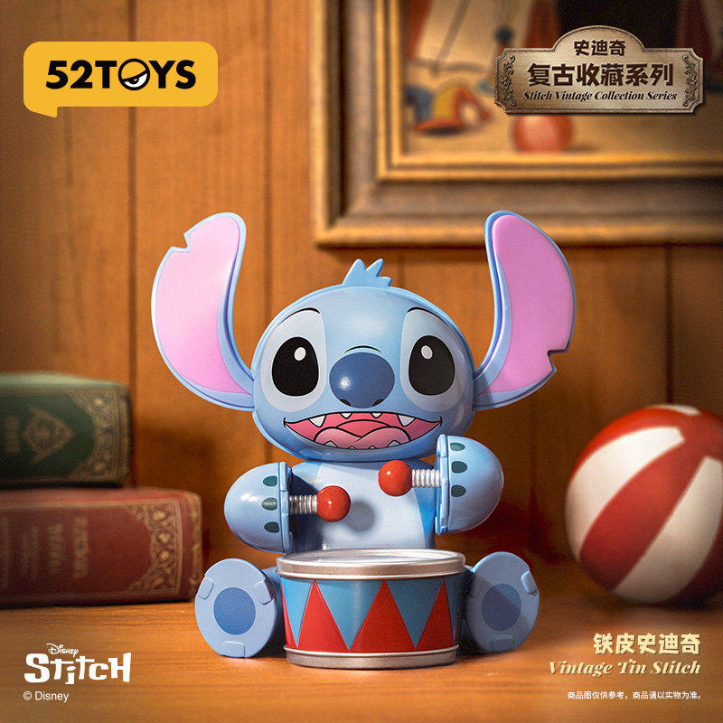 Genuine 52TOYS Disney Stitch V - Vintage Disney Collectible บทวิจารณ์และราคา
