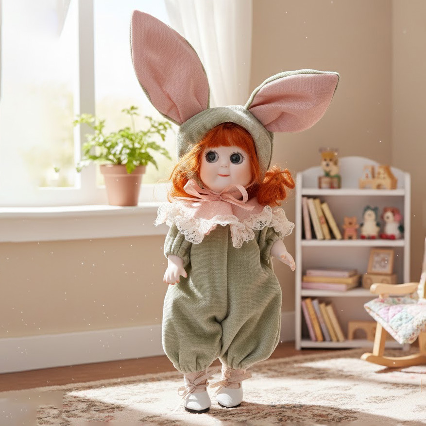 Cloveray 8 inch Movable Joints - Vintage Collectible Porcelain Dolls บทวิจารณ์และราคา