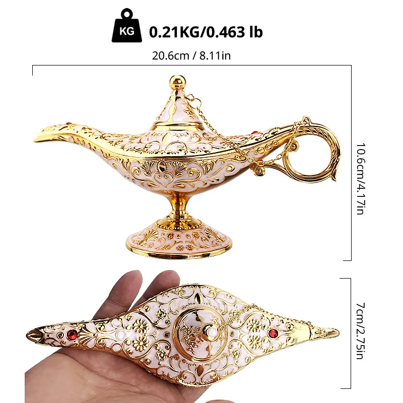 22cm Ornament Aladdin-Lamp Col - Collectible Vintage Lamps บทวิจารณ์และราคา