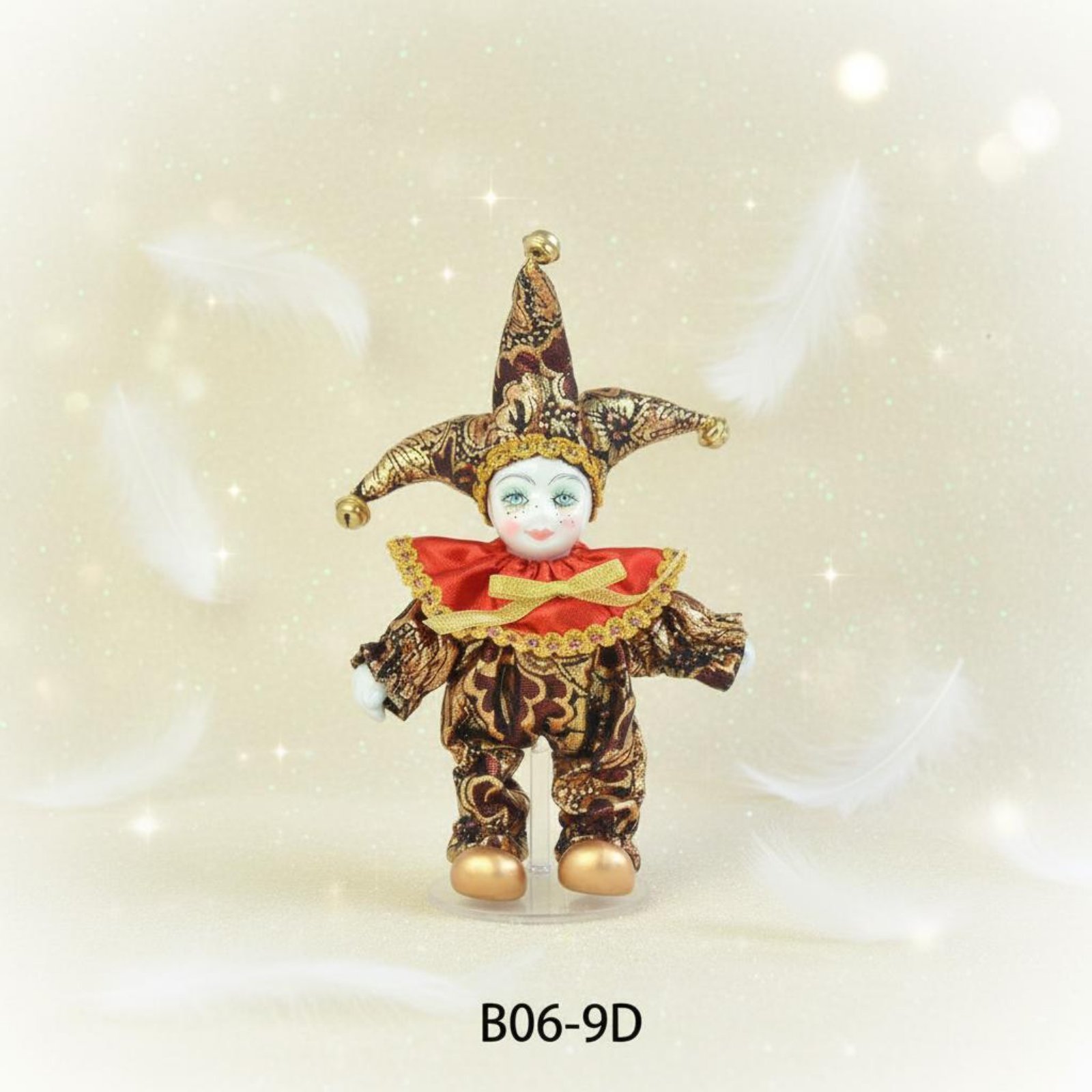 Italian Good Luck Doll Handmad - Vintage Collectible Clowns บทวิจารณ์และราคา