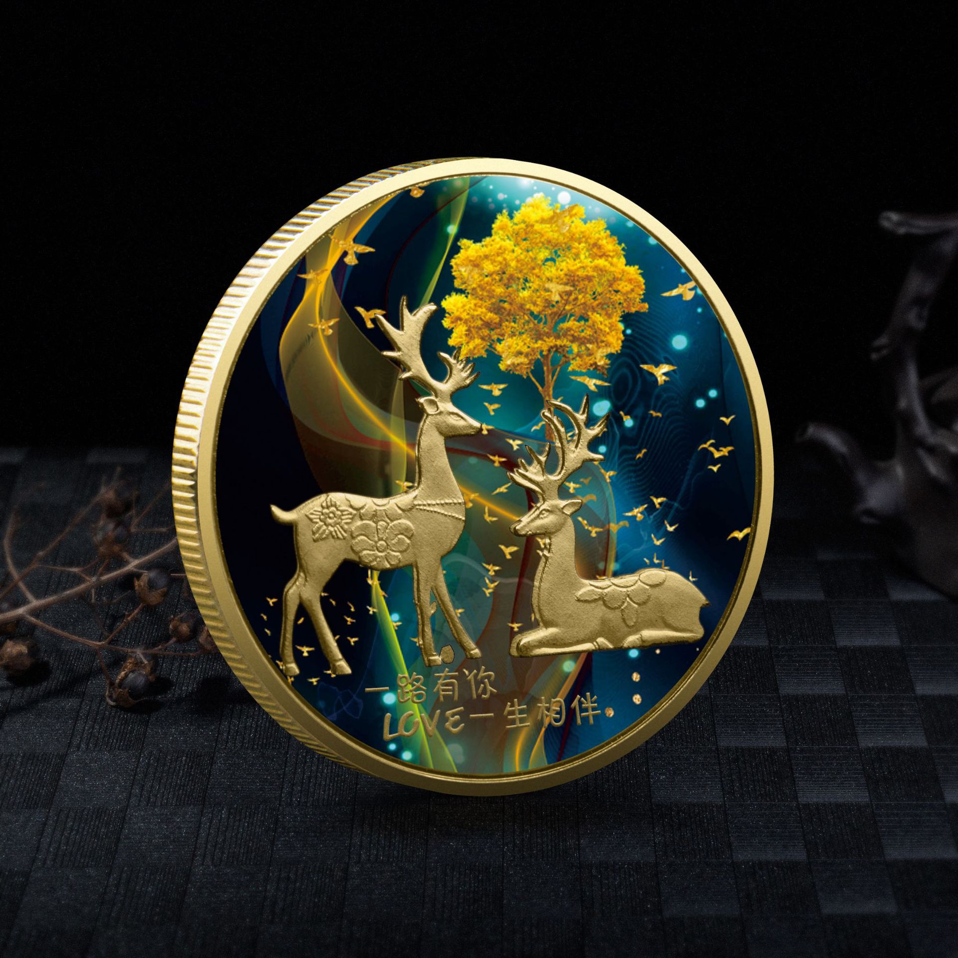 Deer Coins Collectibles Love L - Vintage Collectible Coins บทวิจารณ์และราคา