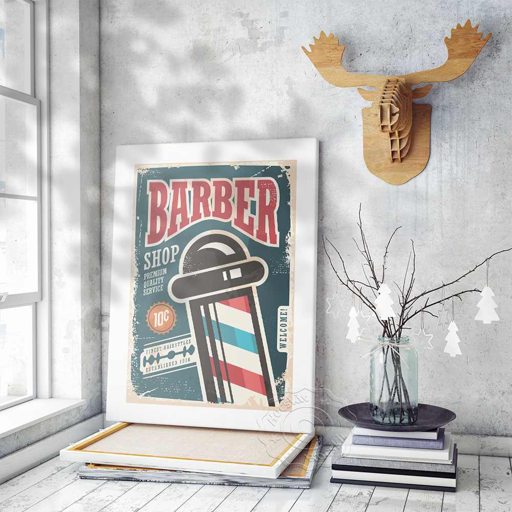 Barber Shop Vintage Art Collec - Collectible Vintage Lamps บทวิจารณ์และราคา