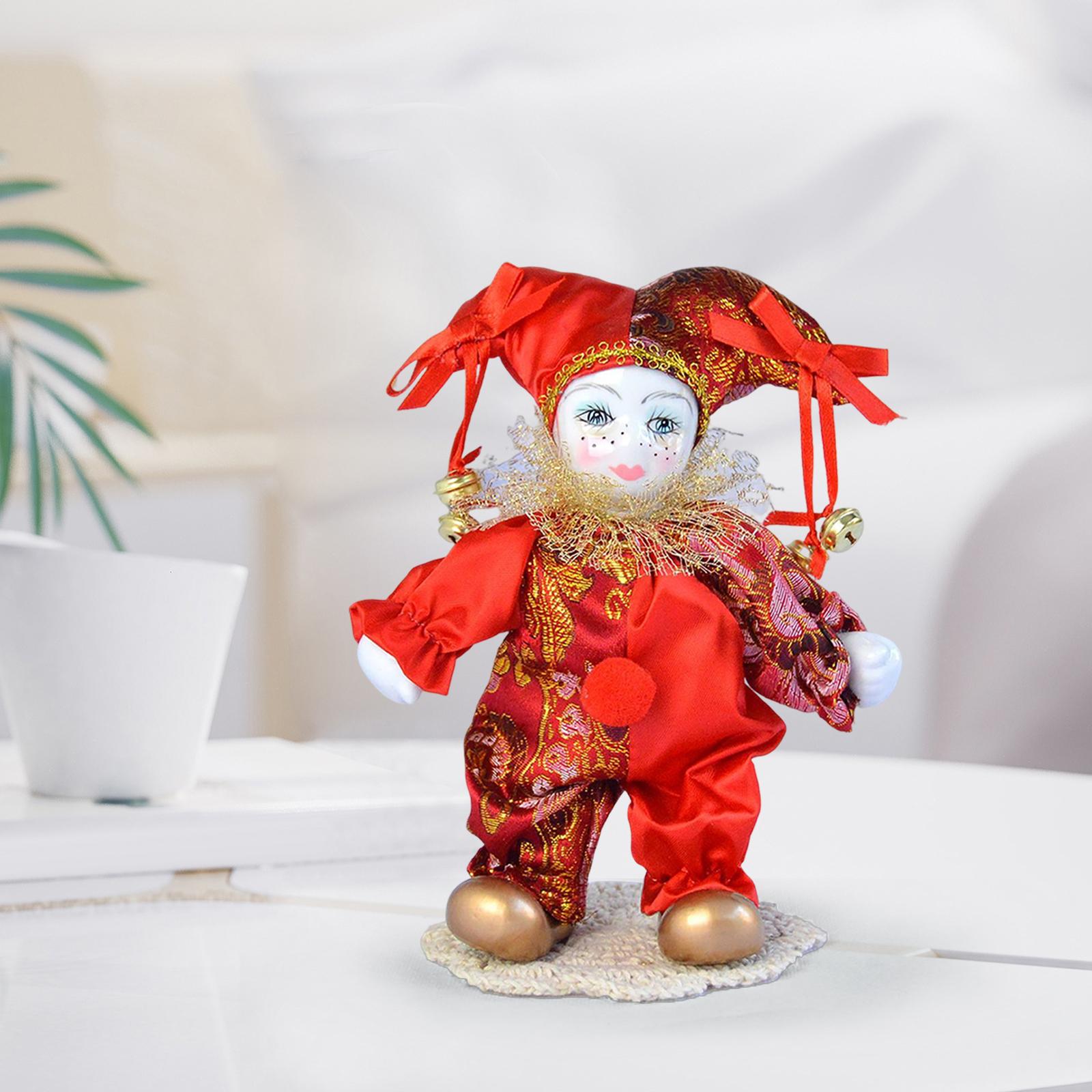 7 inch Clown dolls Display Ant - Vintage Collectible Clowns บทวิจารณ์และราคา